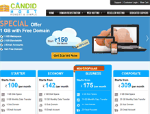 Tablet Screenshot of candidhost.com